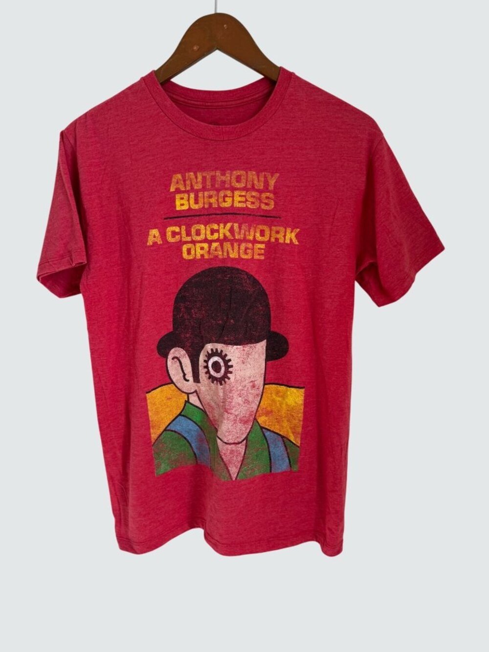 Anthony Burgess A Clockwork Orange Red Graphic Tee M By Out Of Print